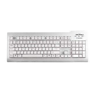Seal Shield WATERPROOF TRUETYPE KEYBOARD IP68 WHITE